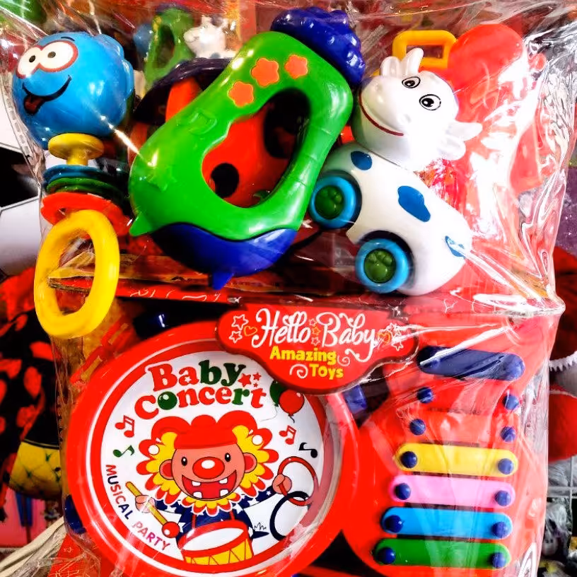 پک کامل جغجغه 8 عددی