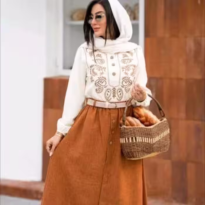 ست بهار گلدوزی