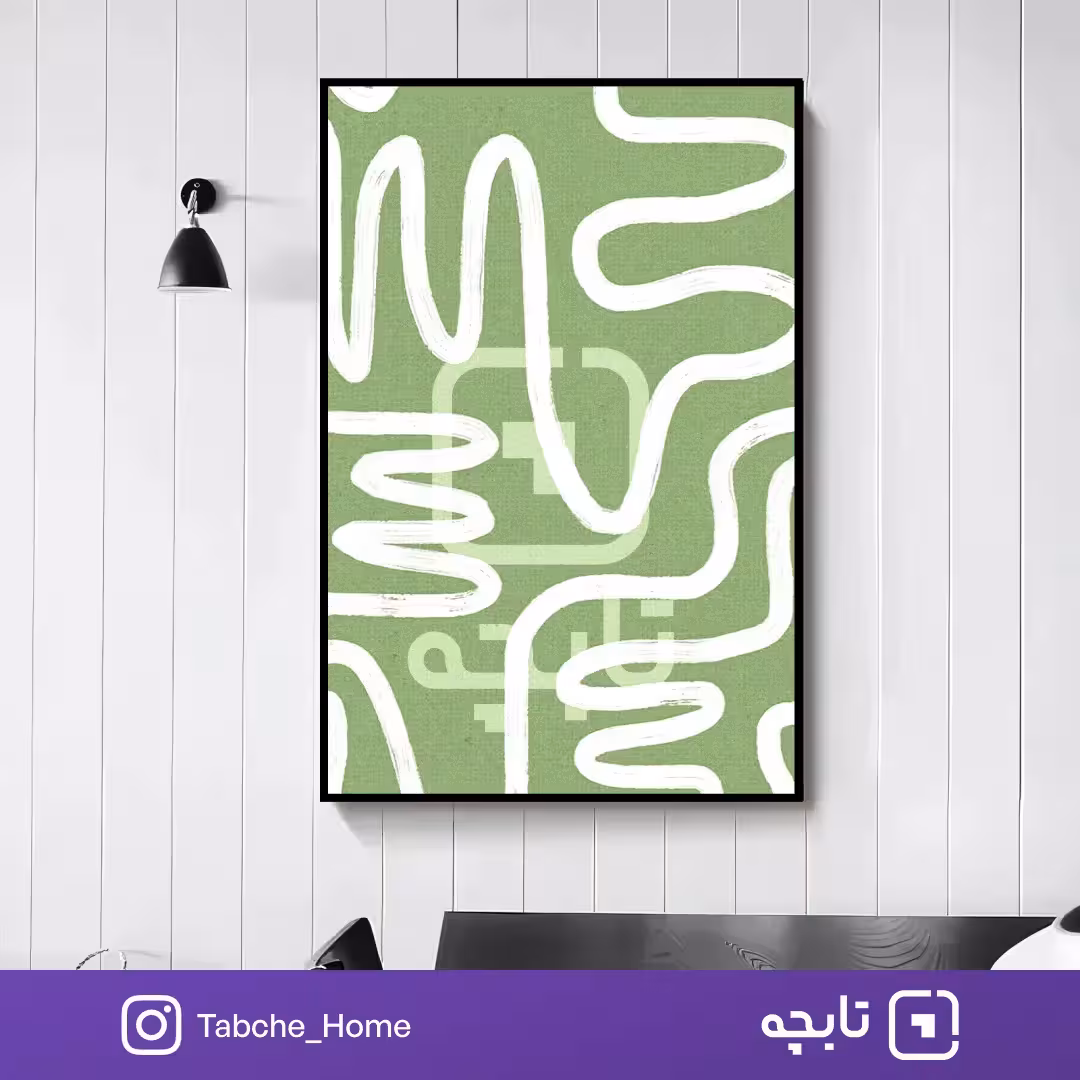 تابلو دیواری قلمرو سبز