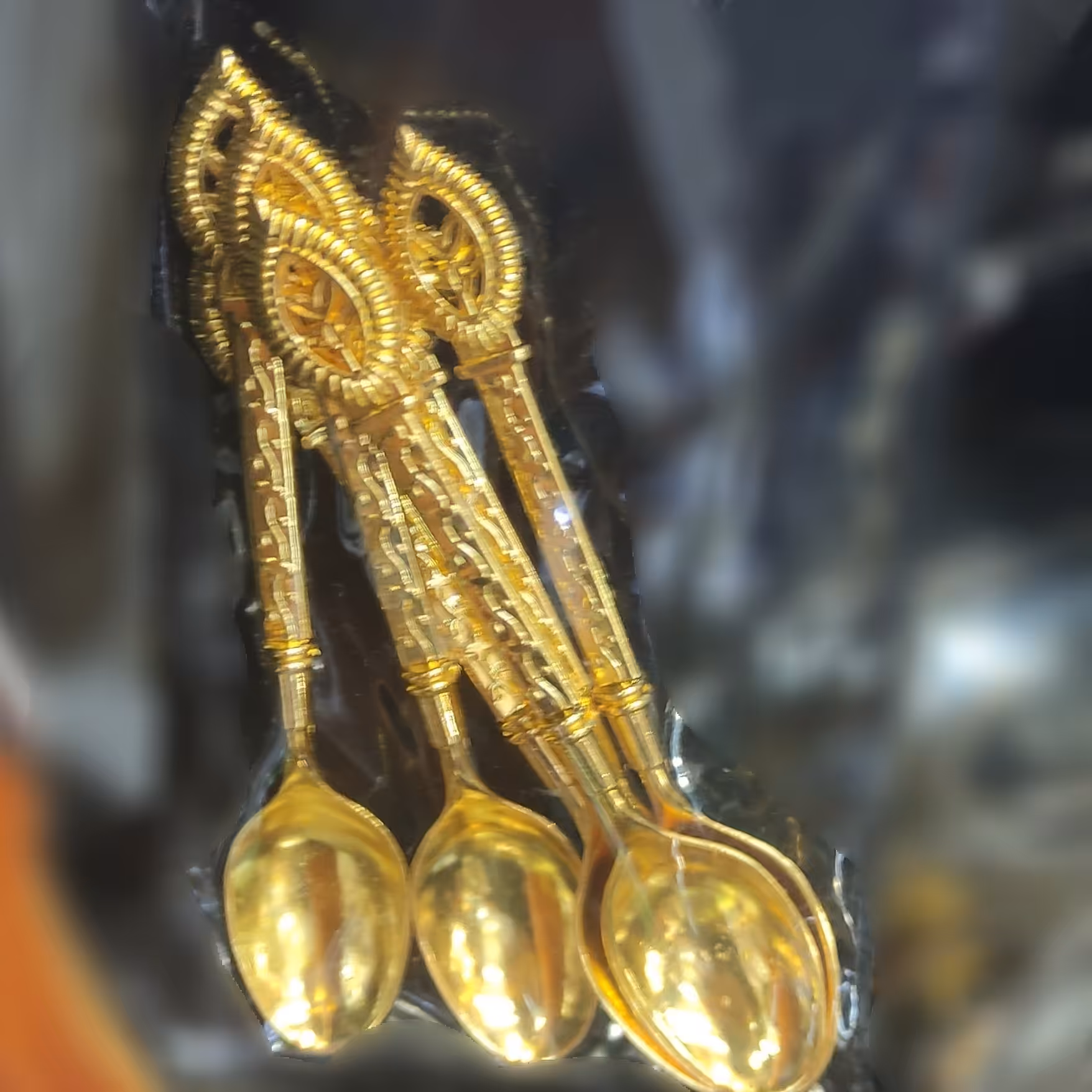 قاشق چای خوری  قهوه خوری نسکافه خوری ( قاشق ادویه) 