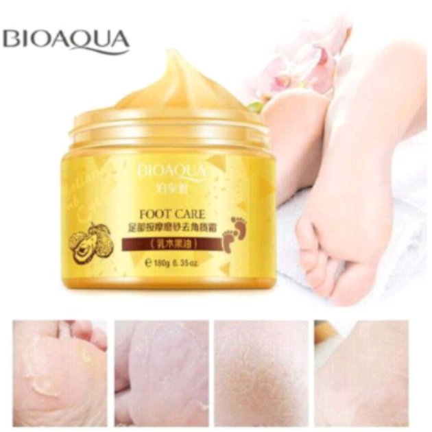 اسکراب لایه برداد پا بیواکواBIOAQUA| ماسک پا بیواکوا ماه گالری ماه