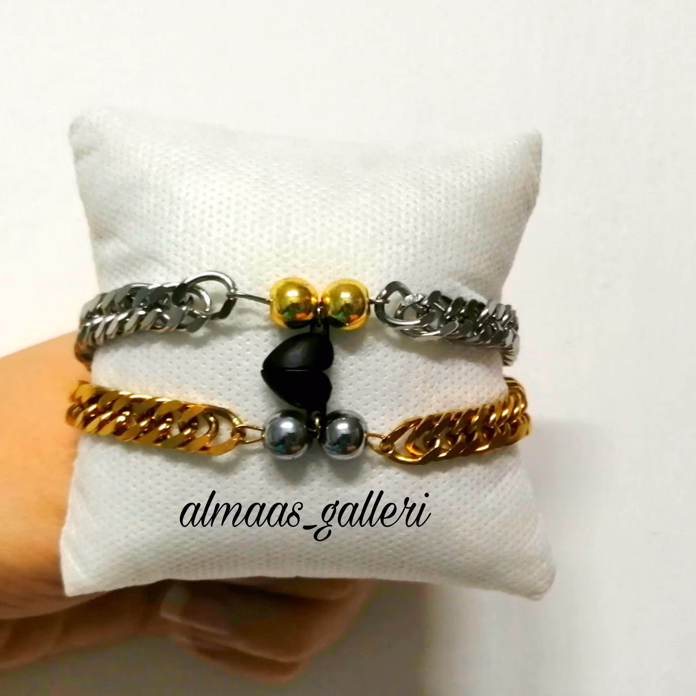 دستبند ست یا دستبند دوستی یا دستبند مگنتی