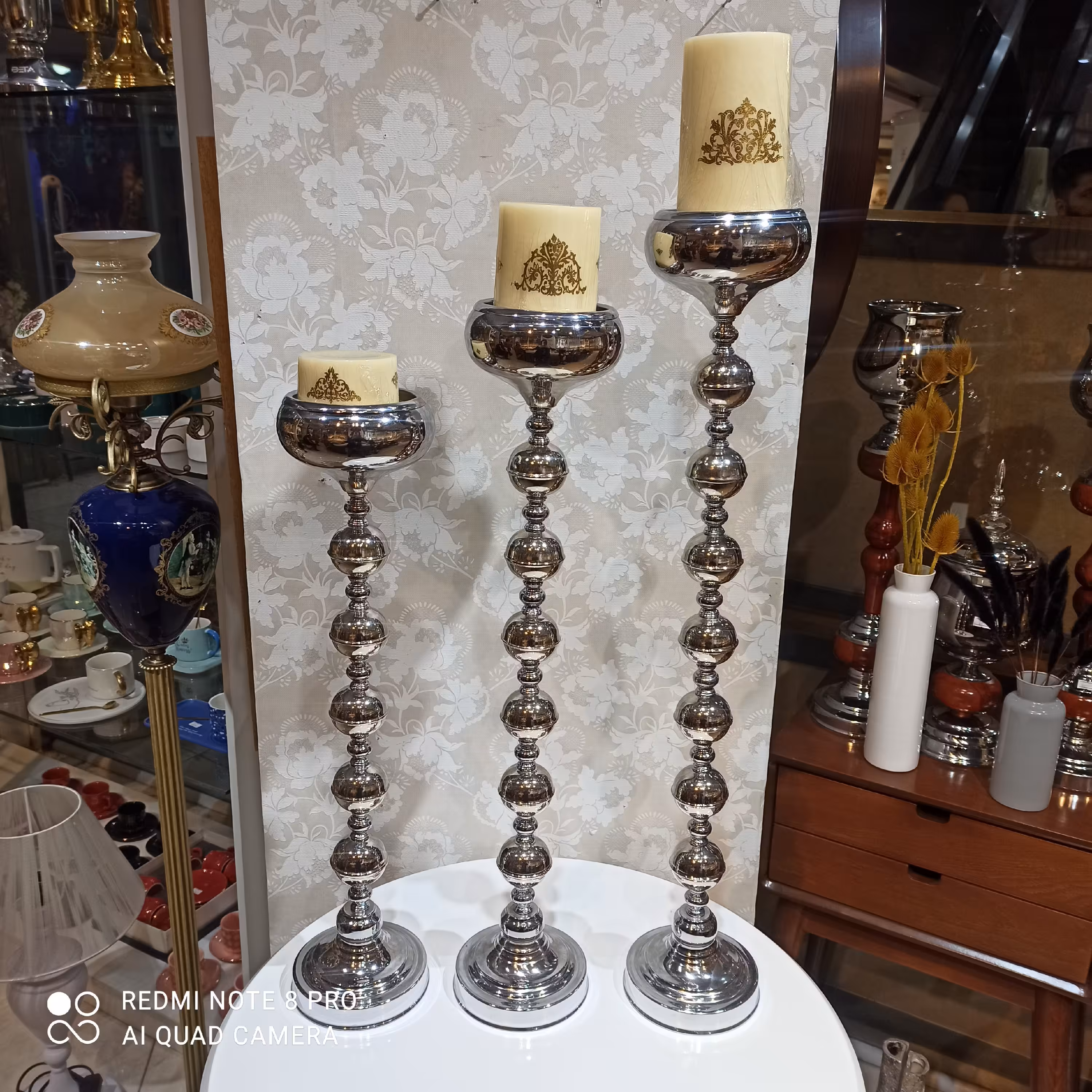 شمعدانی شمعدانی کنارسالنی شمعدانیسه تیکه شمعدانی سیلور