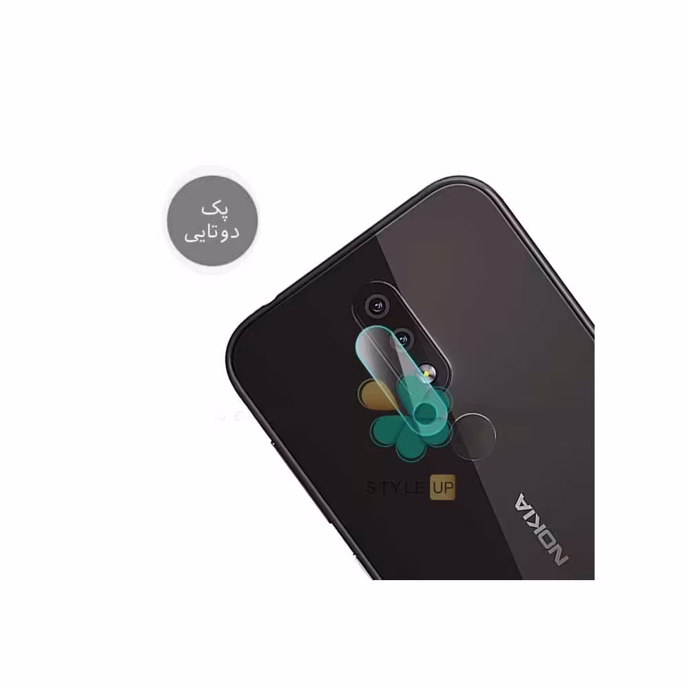 پک دوتایی محافظ لنز نانو سرامیک گوشی نوکیا Nokia 4.2