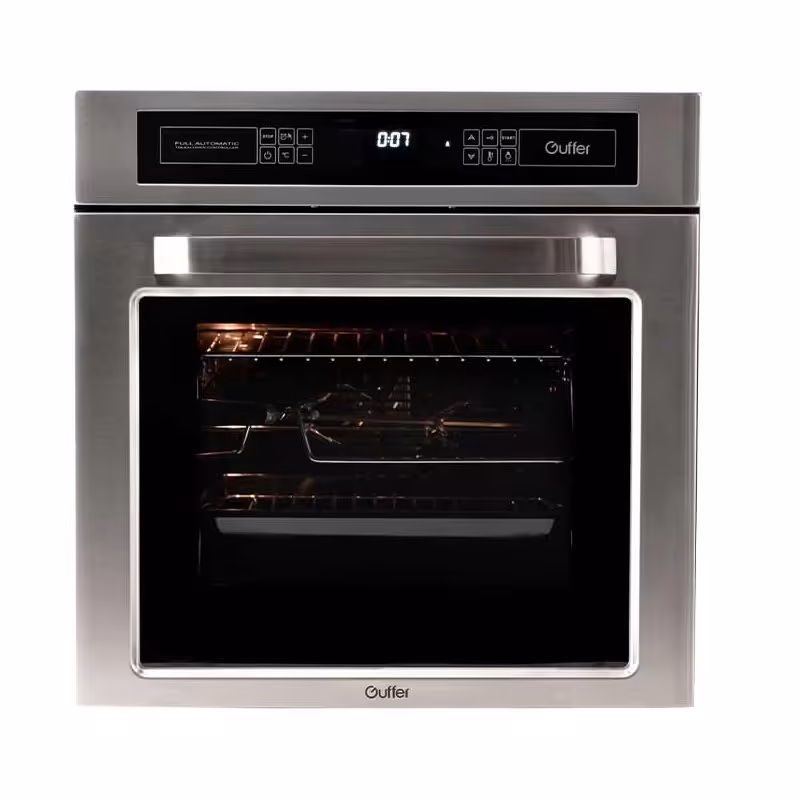 فر توکار استیل-شیشه گوفر مدل Helyon 