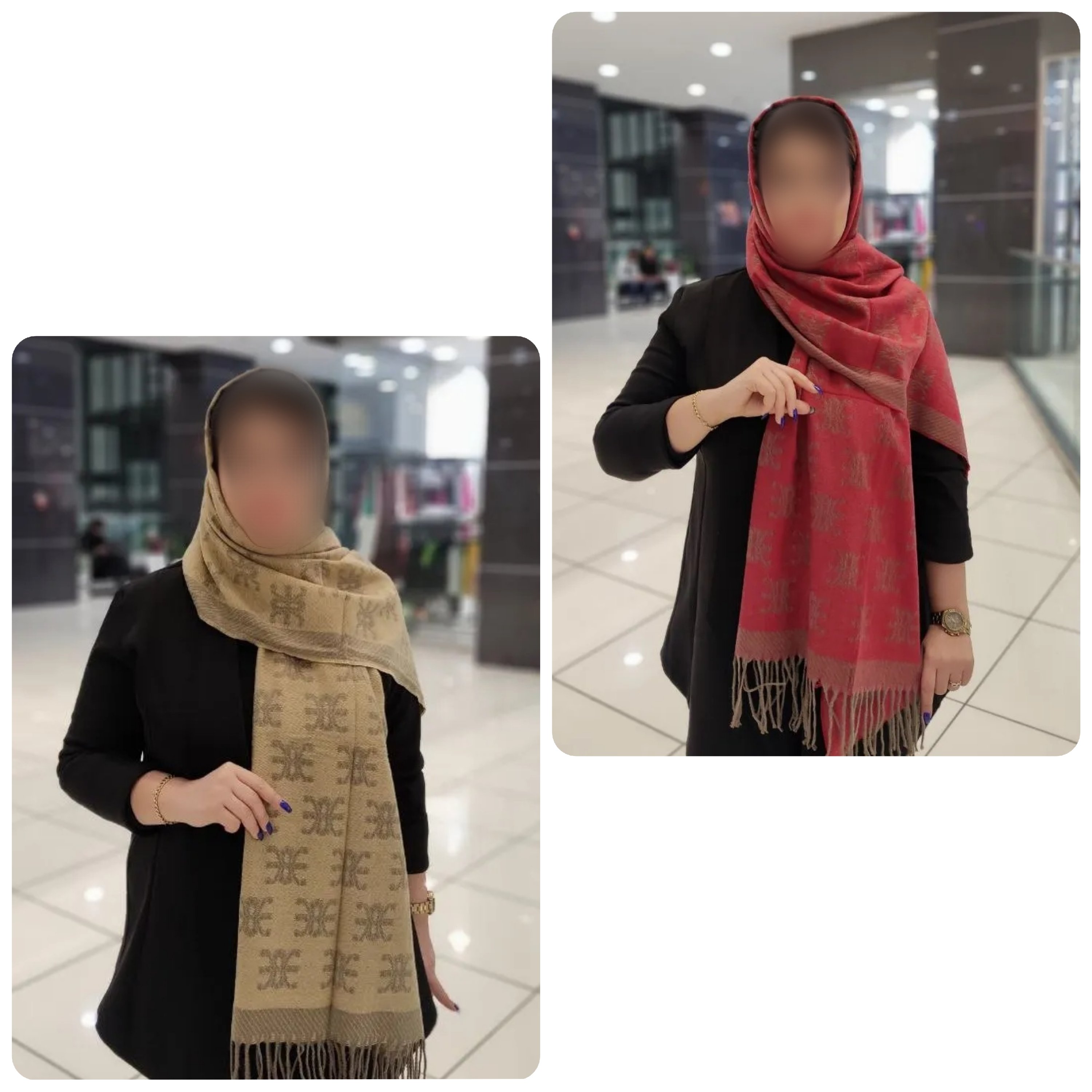 شال موهر دورو وارداتی تخفیف ویژه روز مادر