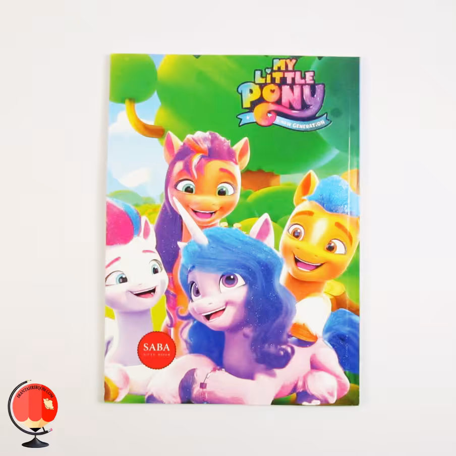 دفتر نقاشی 50 برگ طرح پونی صبا