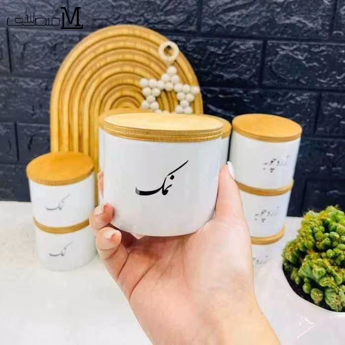 بانکه سرامیکی تکست فارسی 4 عددی