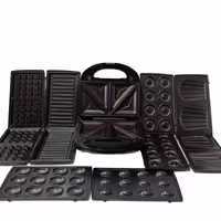 اسنک ساز ساندویچ ساز شش کاره 6in1 کیفیت عالی دسینی dessini