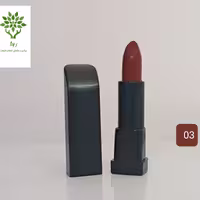 رژلب طبیعی گیاهی رونا رنگ اخرایی تیره کد03