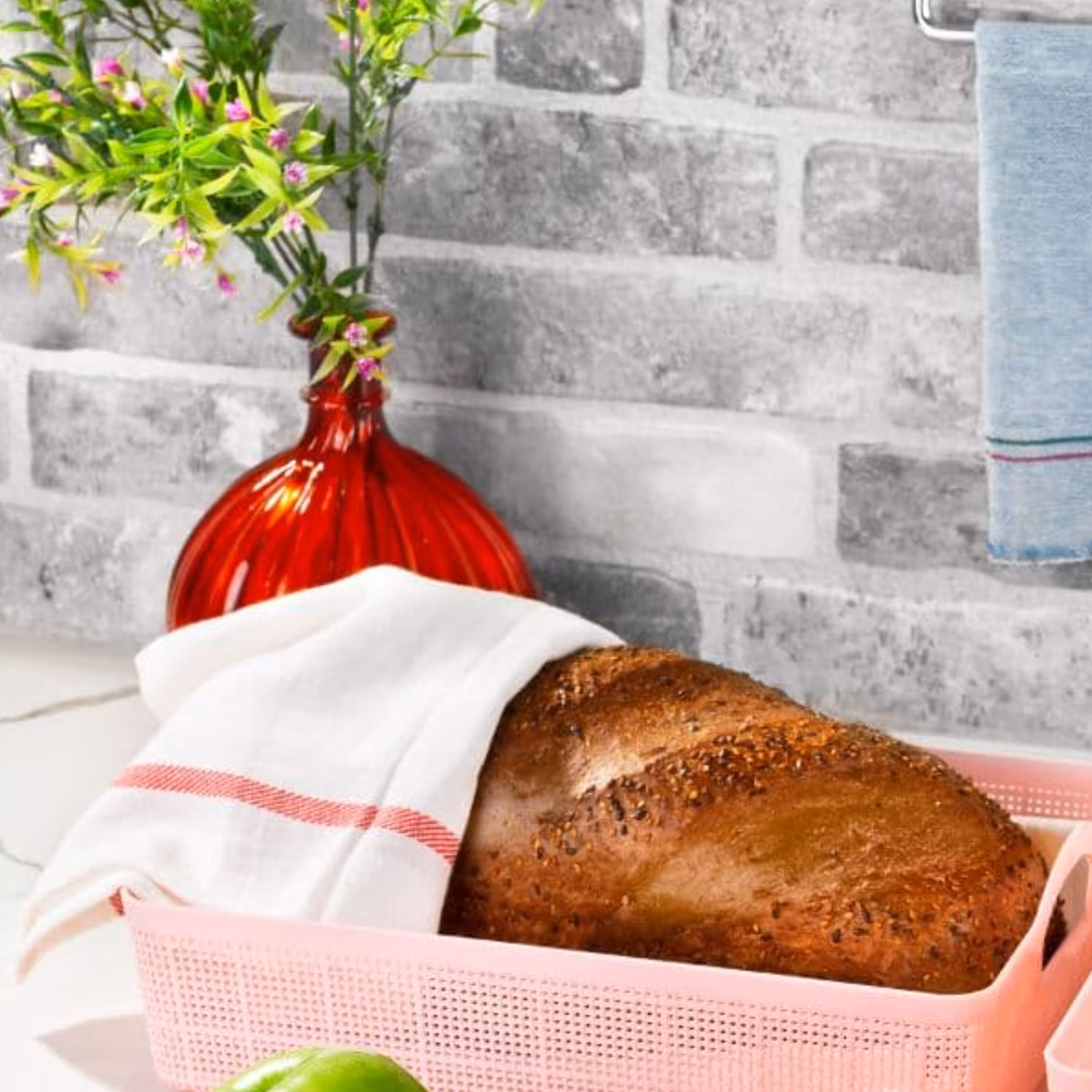 سبدمیلا دسته دار سایز2محصول برندمعتبرهوم کت تهیه شده از بهترین مواداولیه