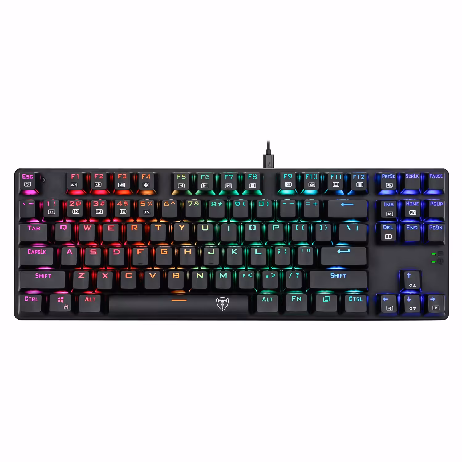 کیبورد مکانیکال تی دگر سوییچ آبی T-Dagger BORA T-TGK315 Blue Switch