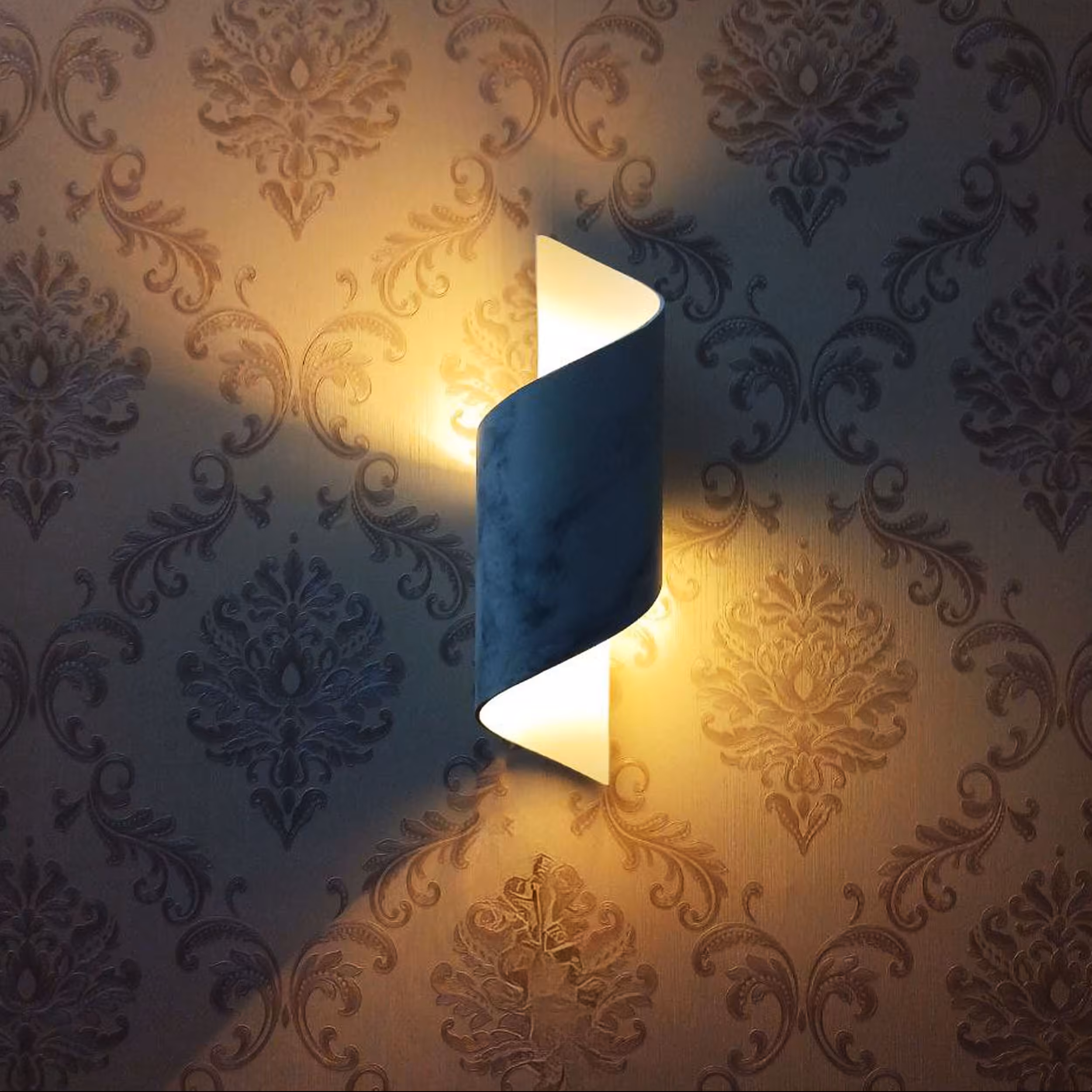 آباژور دیواری طرح سنگ