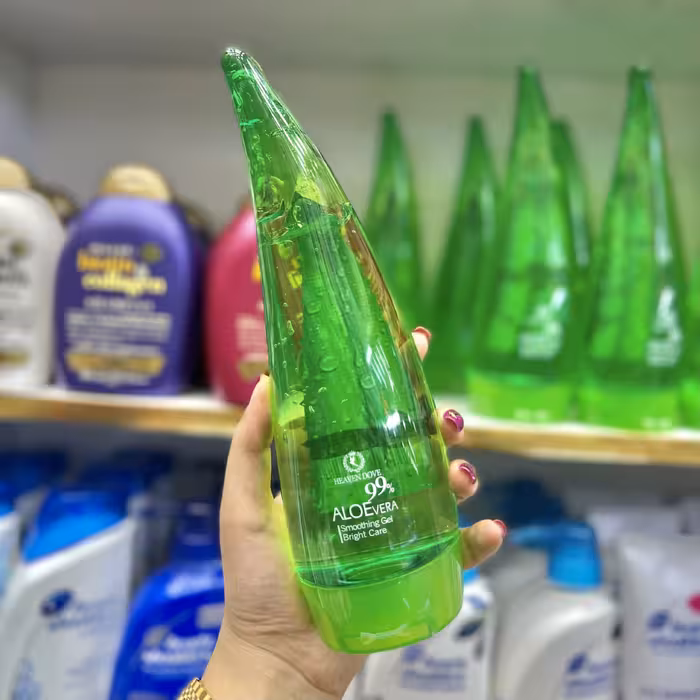 ژل شاخکی آلوئه ورا هپی لیدی  مرطوب کننده و آبرسان 