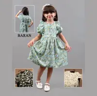 سارافون پیراهن گل بابونه دخترانه