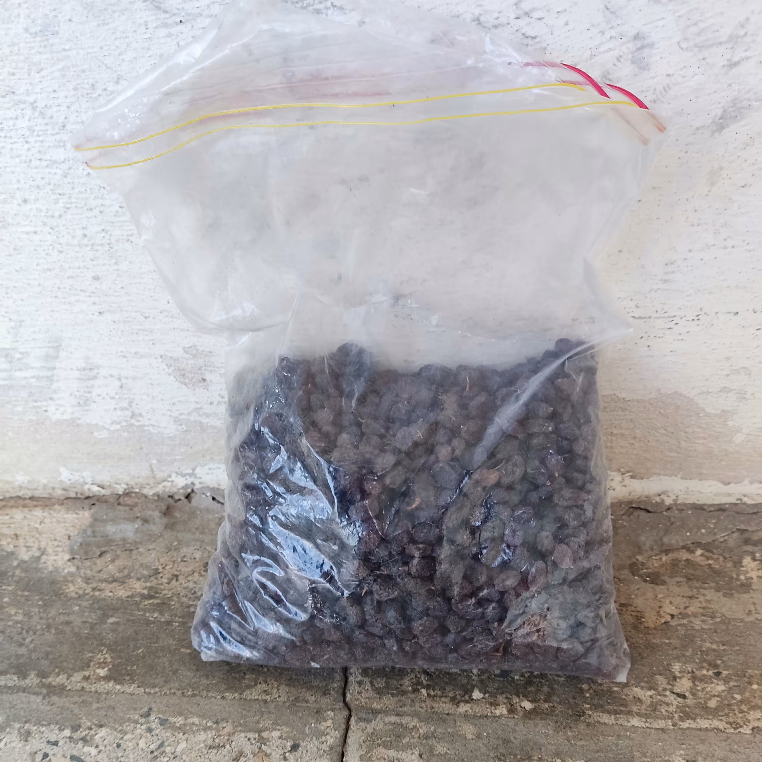 کشمش آفتاب خشک ممتاز ودرجه 1بدون هسته با وزن 1000گرم با بسته بندی