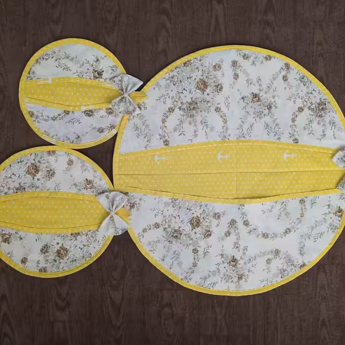 دم کنی مدل چشمی  پارچه ای 