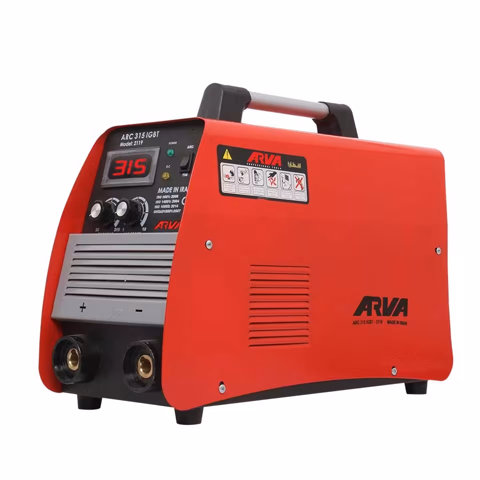 دستگاه جوش 315 آمپر آروا مدل 2119 با گارانتی 70 ماه 