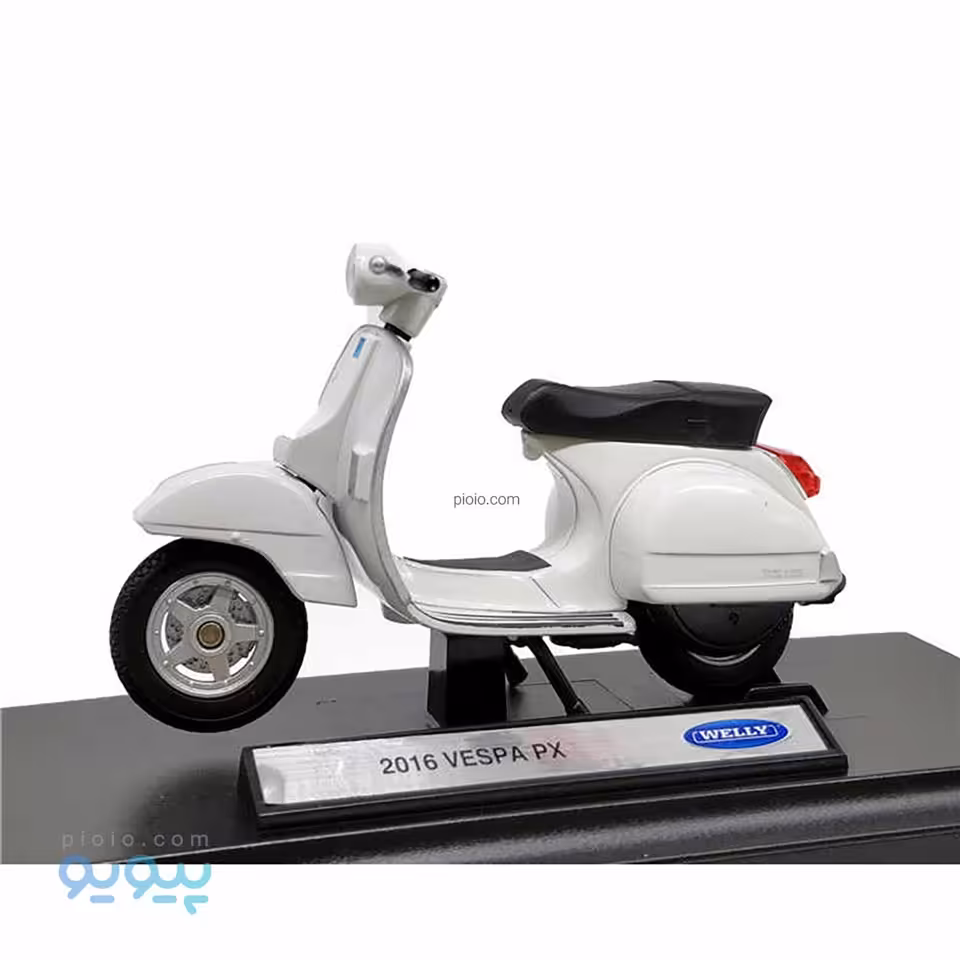 ماکت موتورسیکلت ویلی مدل Vespa PX 2016