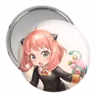 آینه جیبی خندالو مدل انیا فورجر انیمه اسپای ایکس فمیلی Spy x Family کد 17662