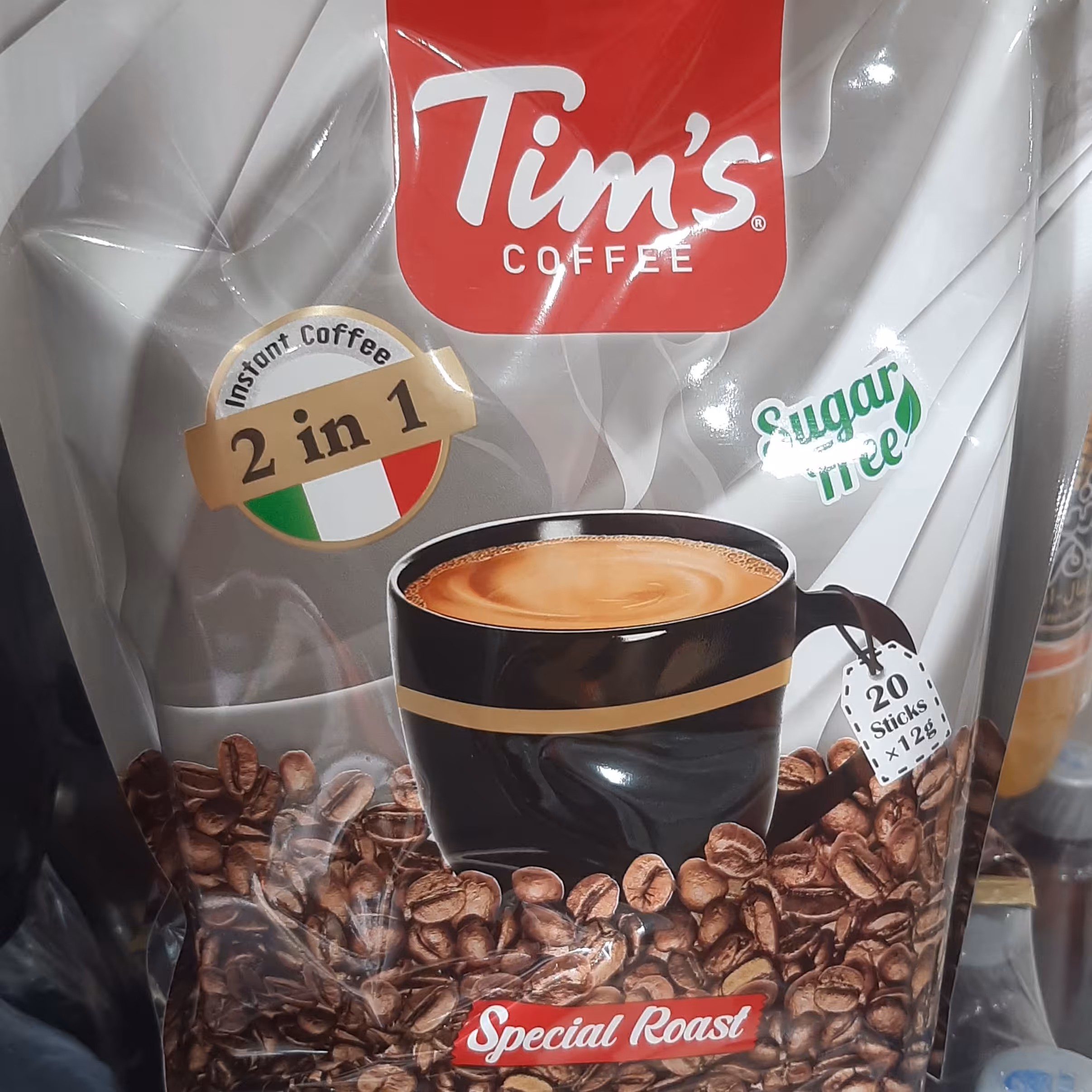 نسکافه 2*1 بدون شکر تیمز 20 ساشه