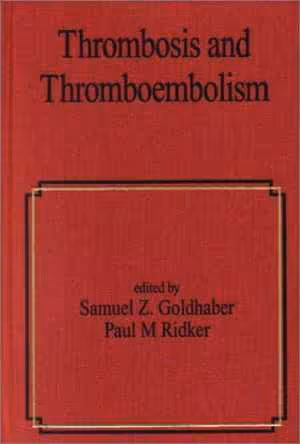 [PDF] دانلود کتاب Thrombosis And Thromboembolism, 2002