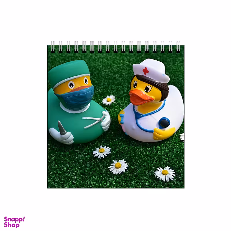 دفتر طراحی ۶۰ برگ طرح دکتر و پرستار اردک کد 9756250