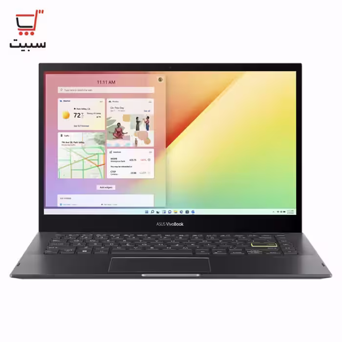 لپ تاپ 14 اینچی لمسی ایسوس مدل TP470EZ-EC091W   ویندوز 11 اورجینال
