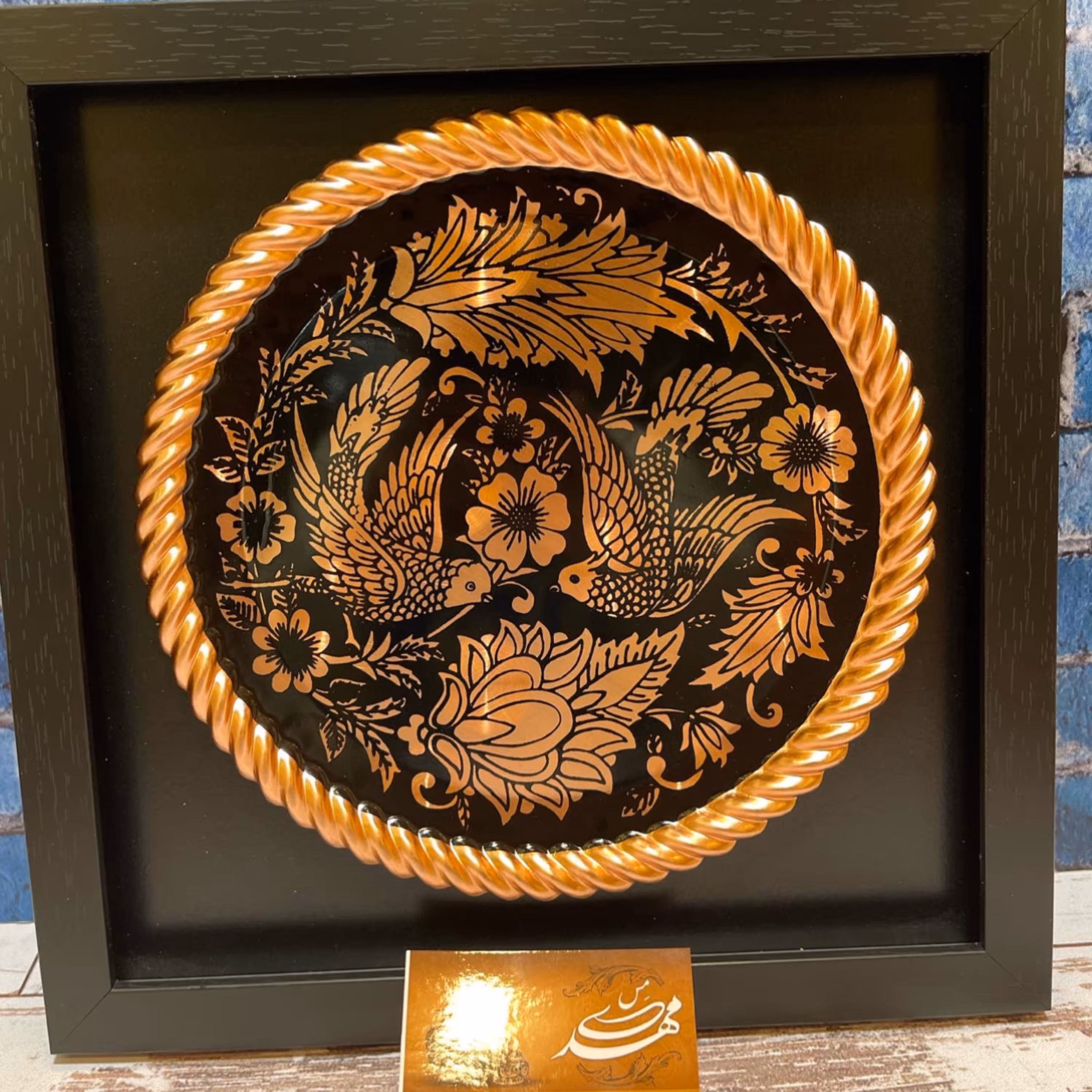 تابلو مسی دکوری نانو شده بدون سیاهی