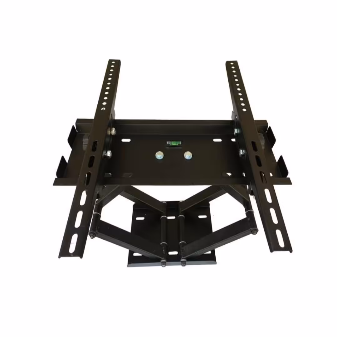 پایه دیواری تلویزیون دوبازو ورق سنگین مدل تی وی جک W8سایز  40 تا 65 اینچ