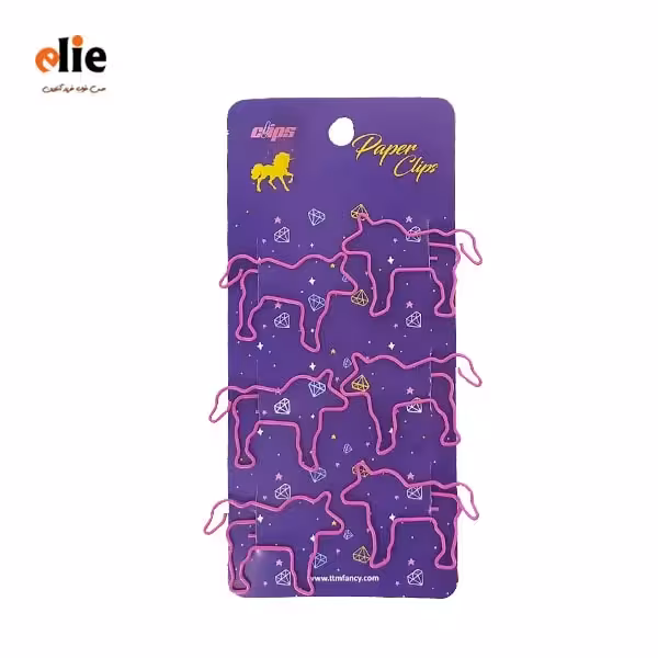 گیره کاغذ فانتزی کلیپس طرح C13