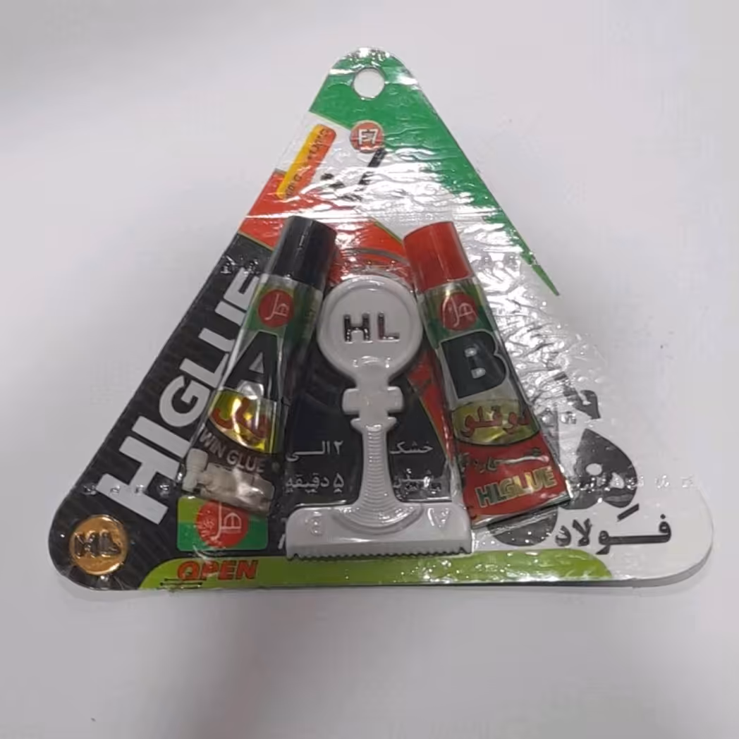 چسب دوقلو  فولاد هل اصلی   7 گرمی 