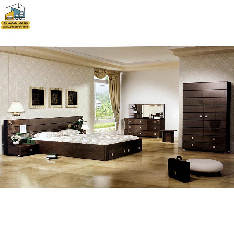 سرویس خواب دو نفره مدل ویولا کد BDS75
