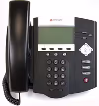 تلفن VoIP پلی کام مدل SoundPoint IP 450 تحت شبکه