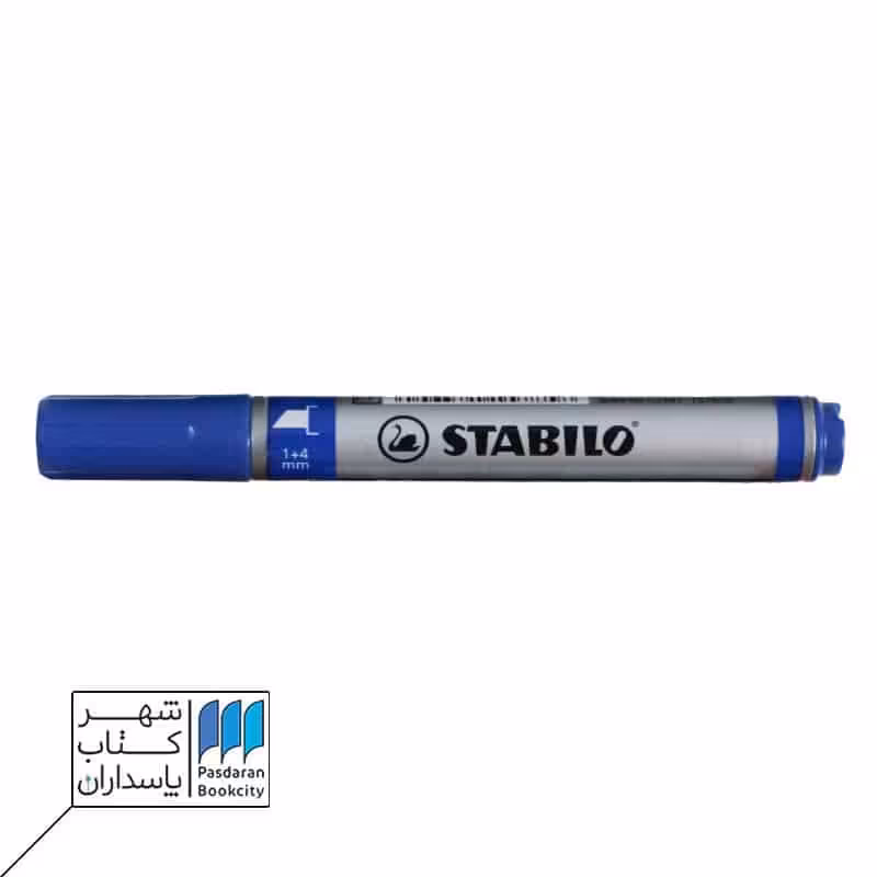 ماژیک پرمننت نوک تخت آبی mark 4 all