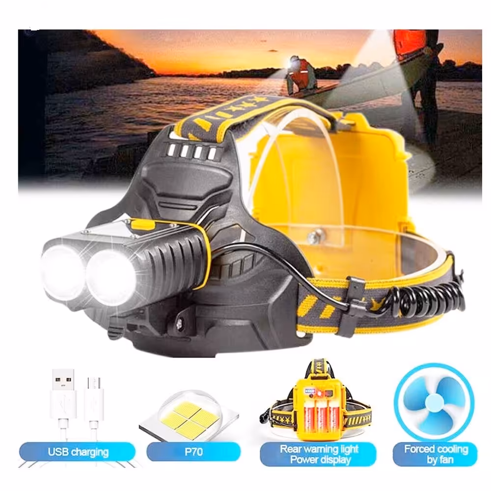 چراغ پیشانی اسمال سان مدل W647-NEW