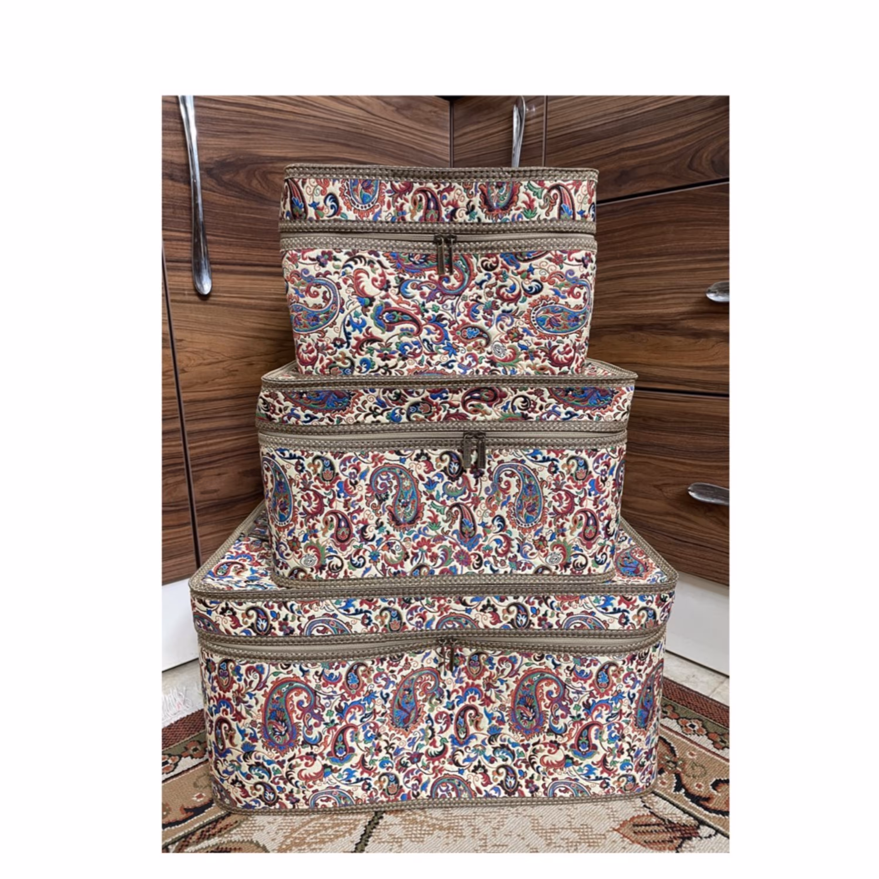 ست سه تایی باکس ترمه بقچه ترمه