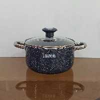 قابلمه گرانیتی سایز 18 لاوان مدل تیتان طوسی با ارسال رایگان