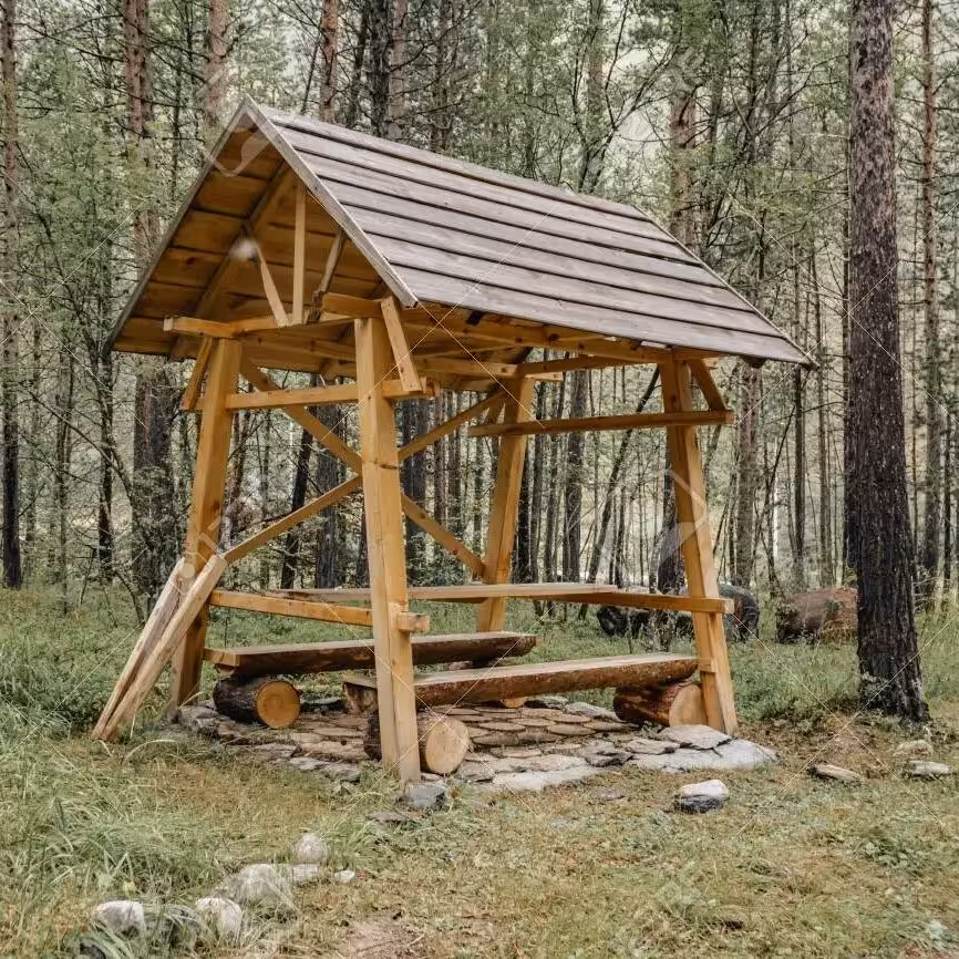 آلاچیق چوبی 