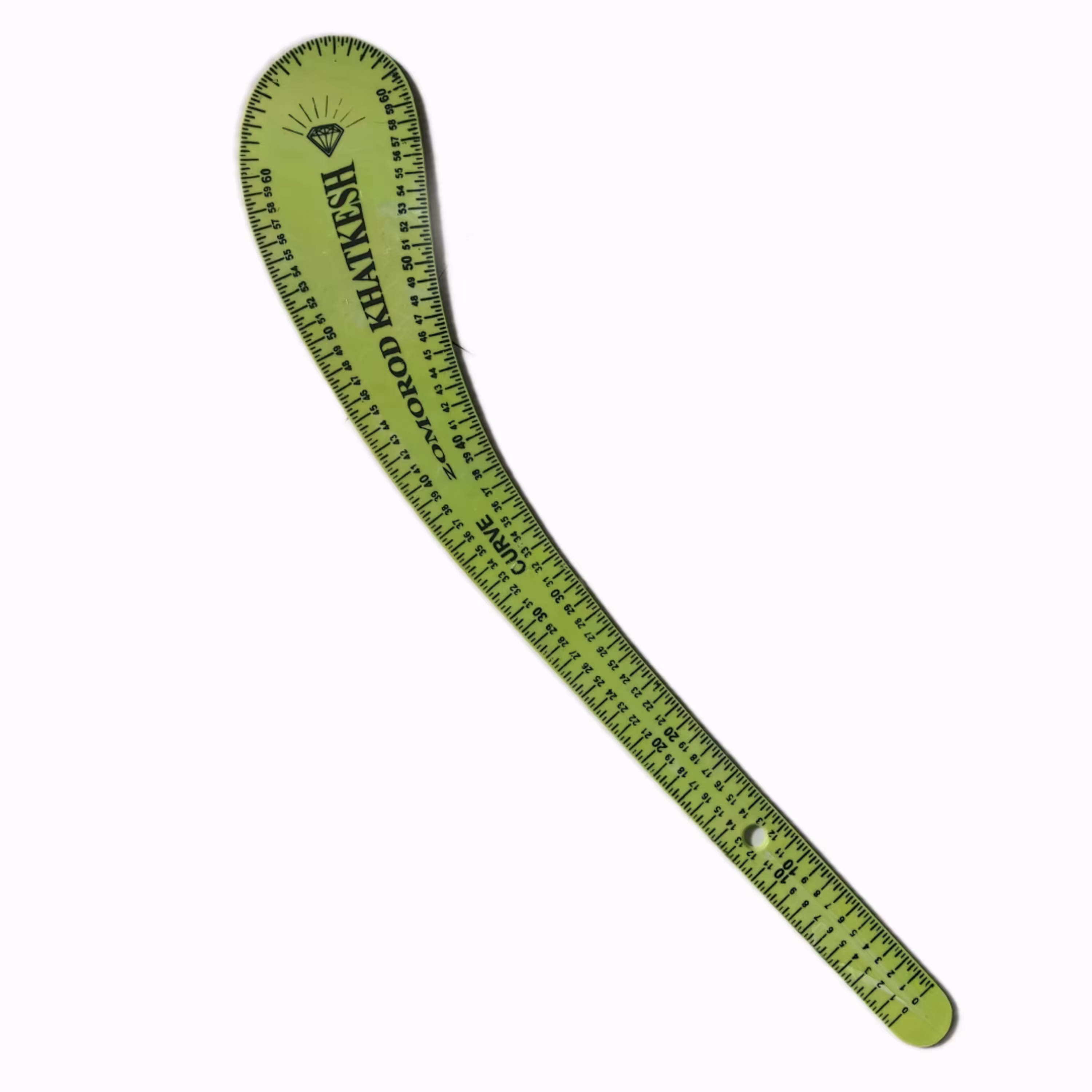 خط کش گرزی زمرد 109