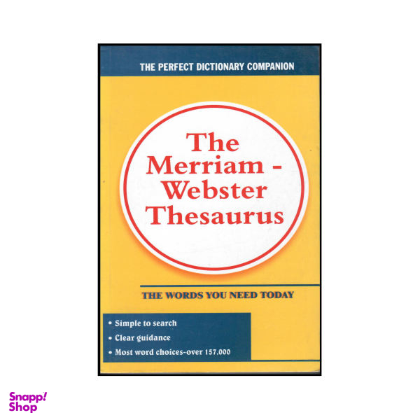 کتاب The Merriam Webster Thesaurus اثر جمعی از نویسندگان انتشارات هدف نوین