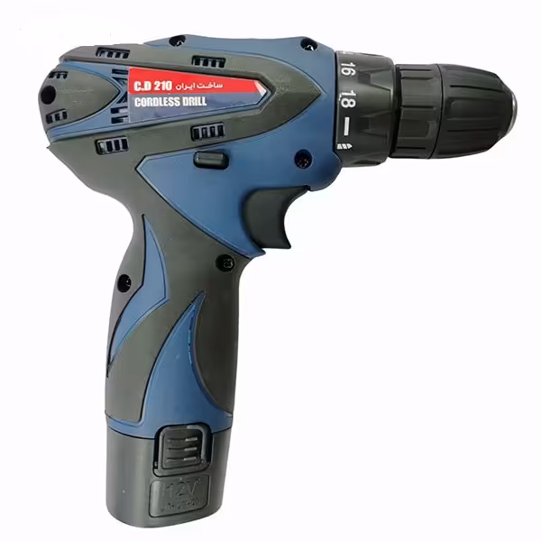 دریل شارژی المکس 12 ولت خانگی c.d210