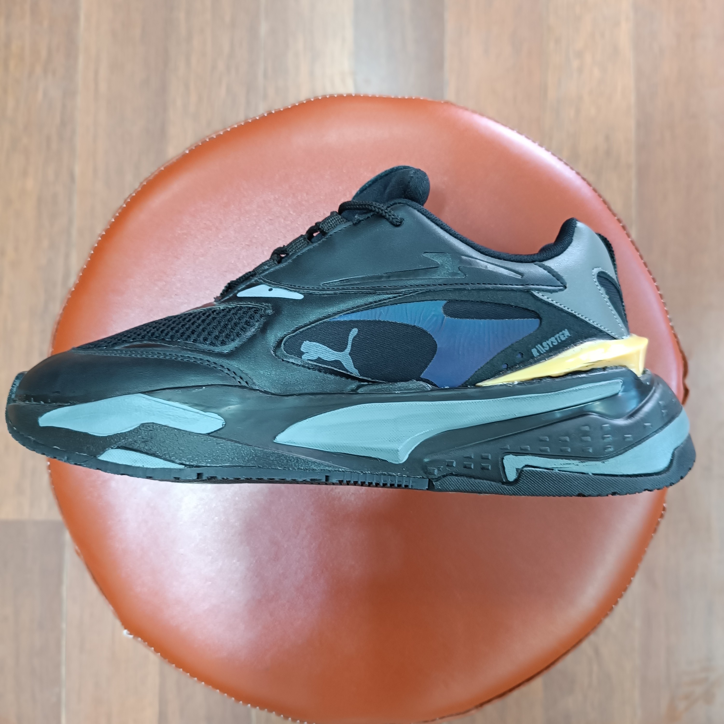 کتونی اسپرت پوما آر سیستم مشکی r system کفش پوما puma