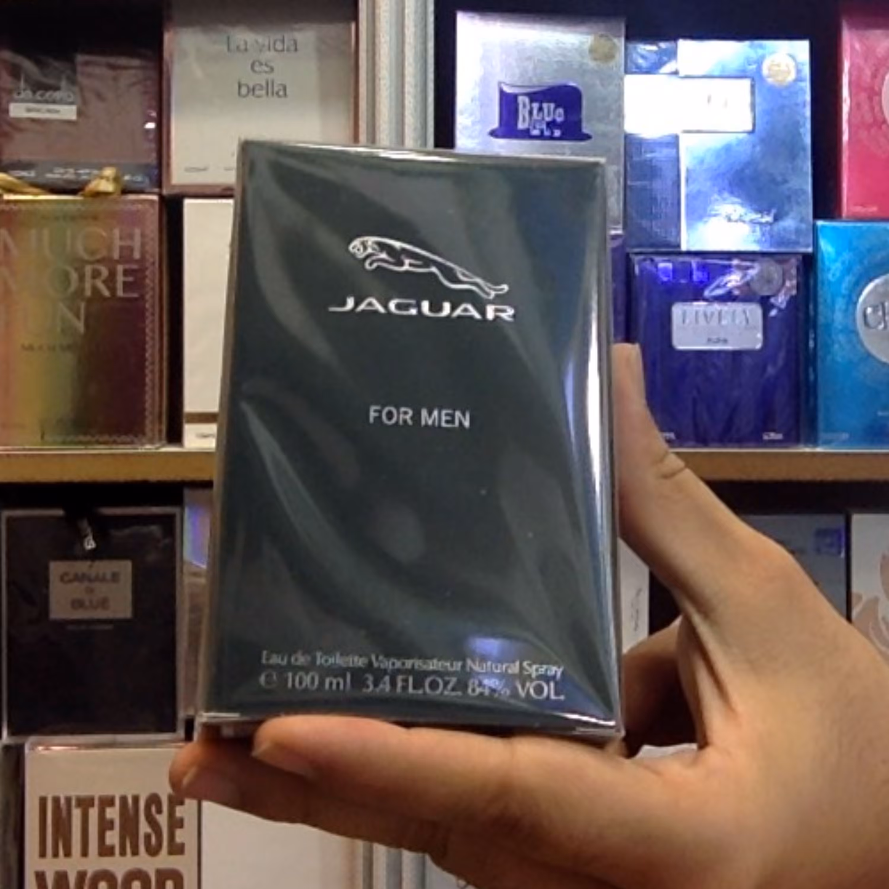 عطر ادکلن جگوار مردانه سبز  Jaguar for Men