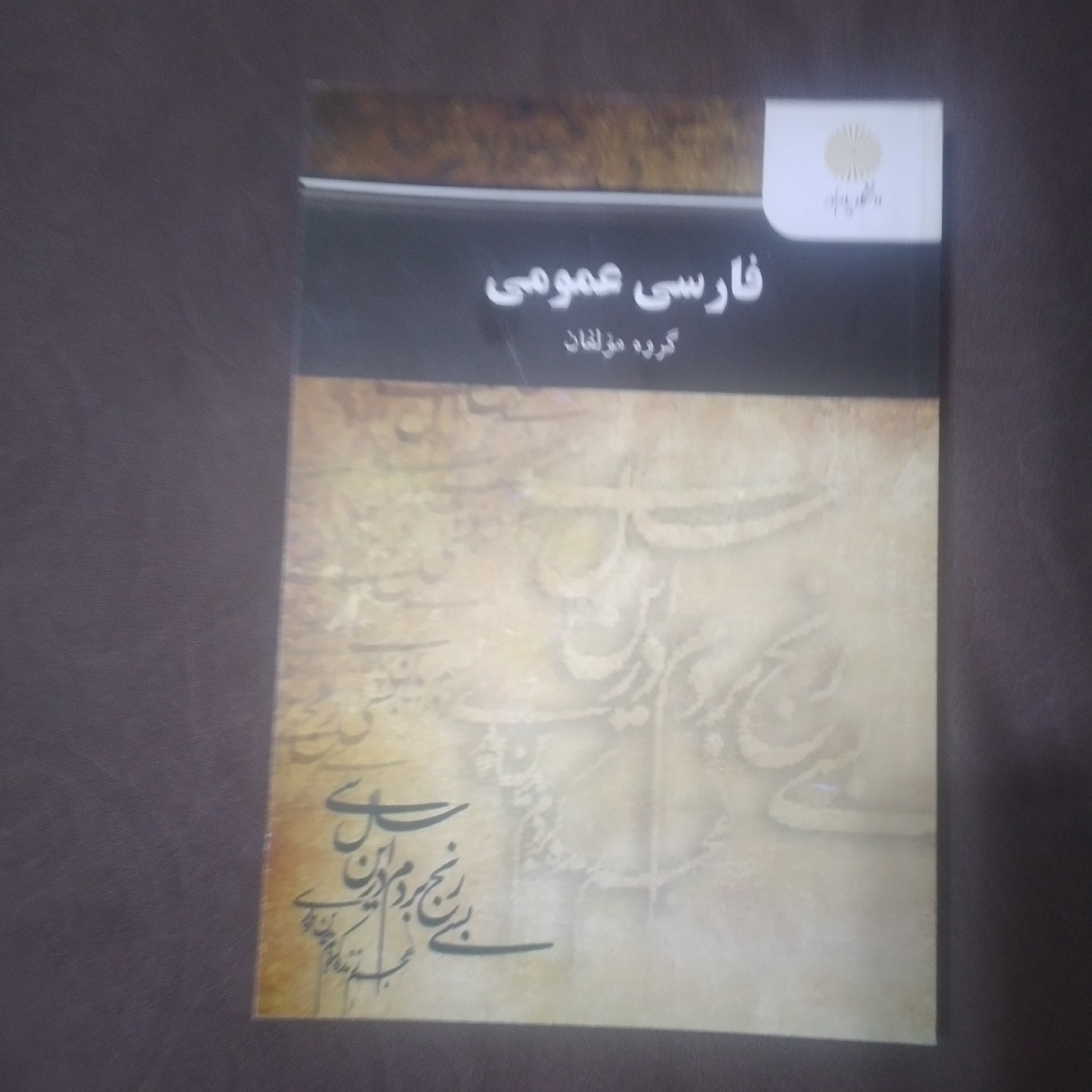 کتاب دانشگاهی پیام نور فارسی عمومی اثر گروه مولفان و کتاب درسی دانشجویان پیام نور تمام رشته ها