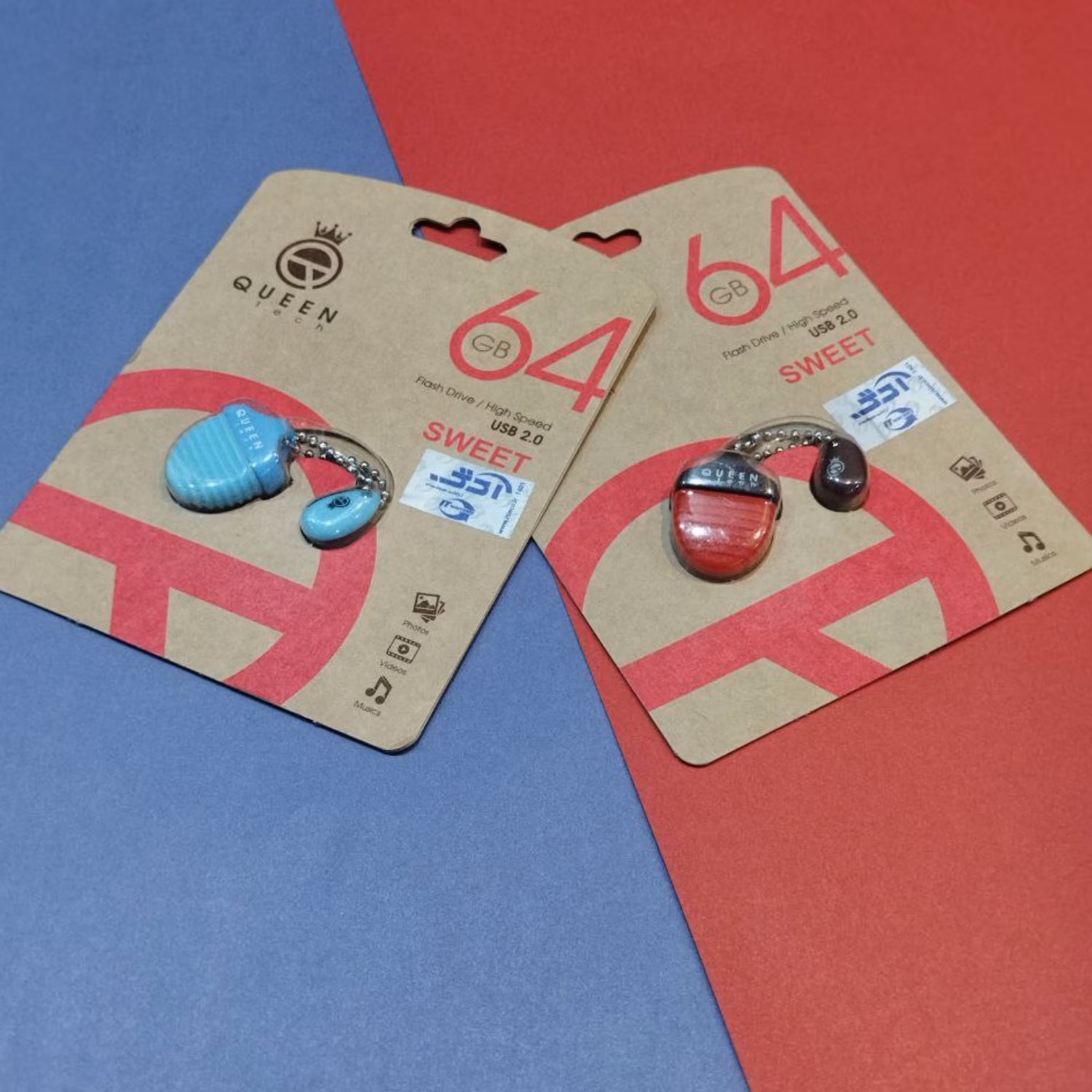 فلش 64 گیگ QUEEN