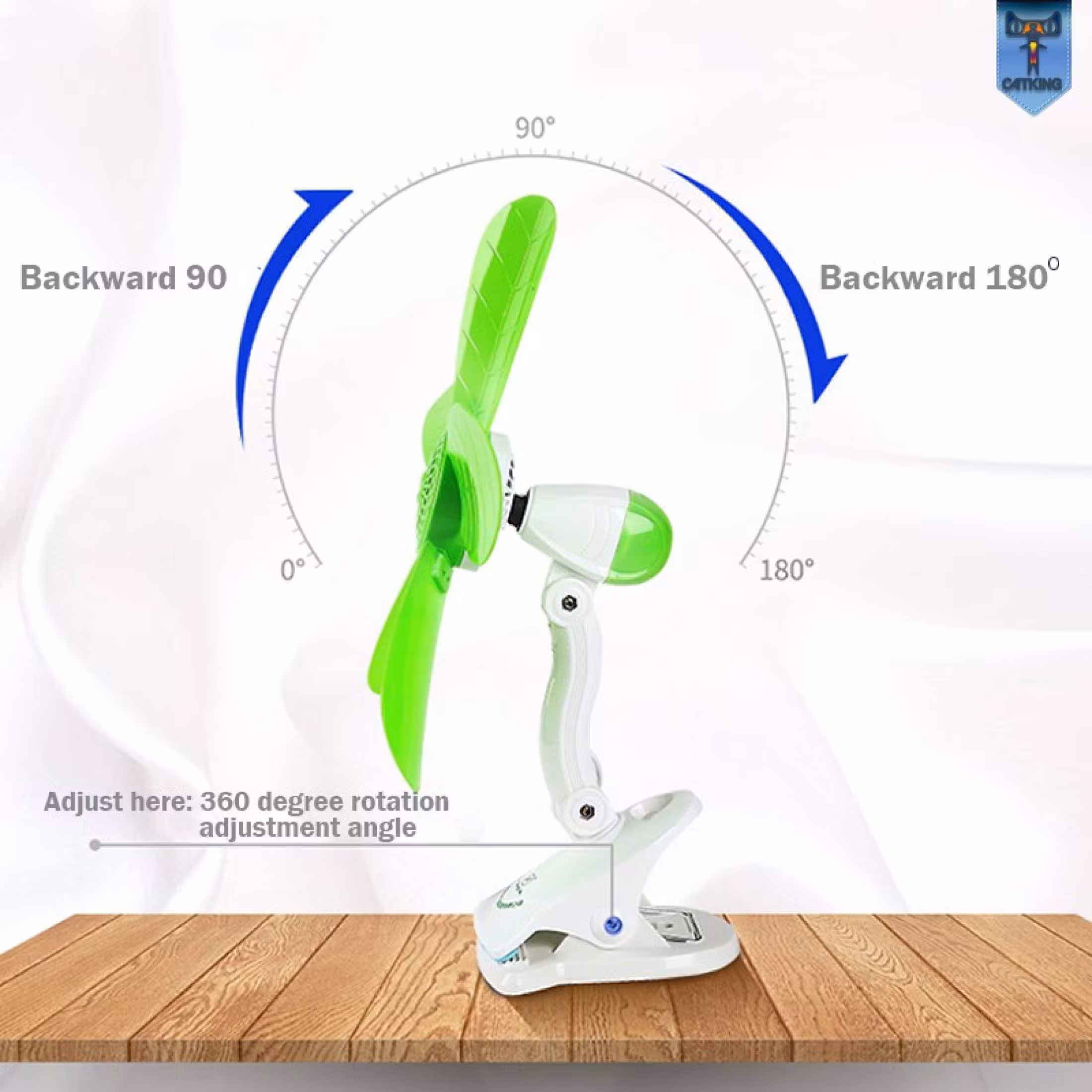 پنکه برقی گیره دار