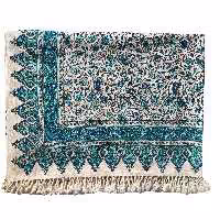 سفره قلمکار اعلا طرح بادامی 6 نفره