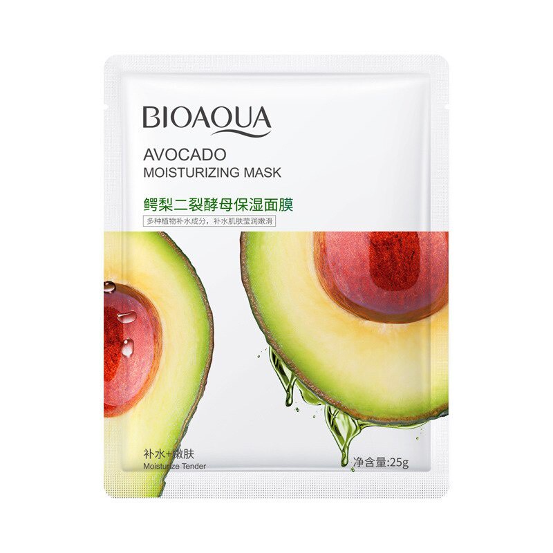 ماسک ورقه ای آووکادو بیوآکوا مرطوب کننده قوی - BIOAQUA