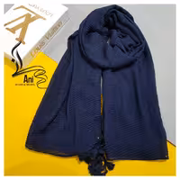 شال سورمه ای شاین دار